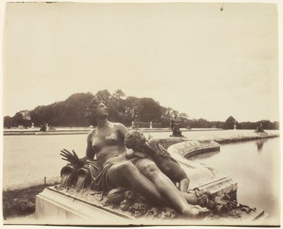 Versailles, Bassin du Nord von Jean Eugène Auguste Atget