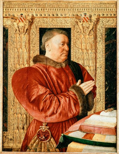 Porträt des französischen Justizministers Guillaume Jouvenel des Ursins von Jean Fouquet