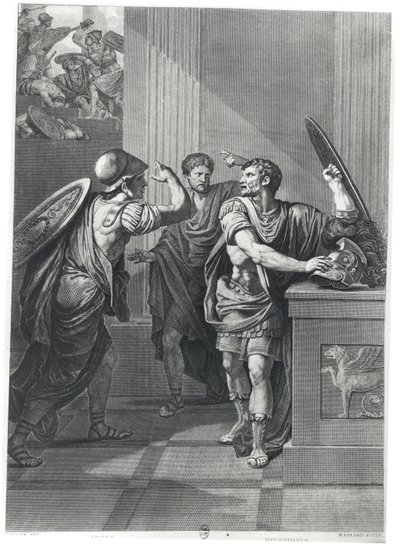 Arcan und Mithridate, Illustration aus 