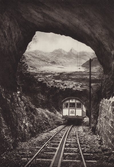 Elektrische Arth Rigi Bahn von Jean Gaberell