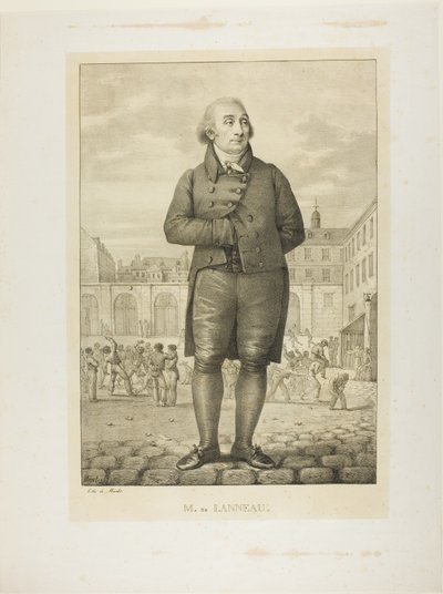 Porträt von M. de Lanneau von Jean Henri Marlet
