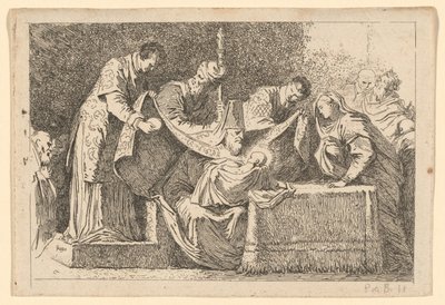 Die Beschneidung von Jean Honoré Fragonard after Jacopo Tintoretto