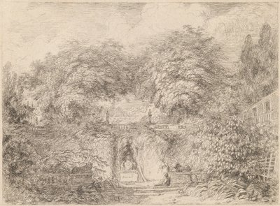 Der kleine Park (Le petite parc) von Jean Honore Fragonard