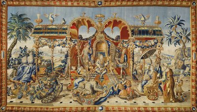 Die Audienz des chinesischen Kaisers von Jean II Barraband