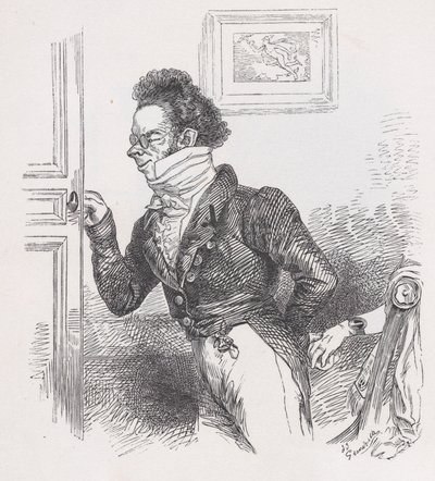 Robin, der Freund aus The Complete Works of Béranger, 1836 von Jean Ignace Isidore Gérard