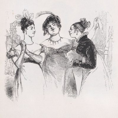 Die Meinung dieser Damen aus den gesammelten Werken von Béranger von Jean Ignace Isidore Gérard