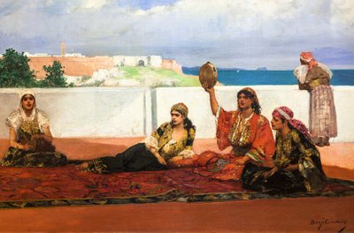 Der Schalttanz, ca. 1880 von Jean Joseph Benjamin Constant