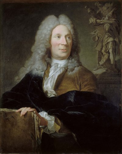 Porträt von Pierre Le Pautre (1660-1744) von Jean Le Gros