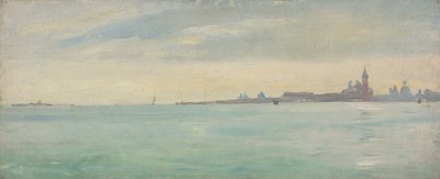Venedig vom öffentlichen Garten aus gesehen von Jean Lecomte du Nouy