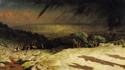 Jerusalem (Golgatha, Consummatum Est, Kreuzigung) 1867 von Jean Leon Gerome