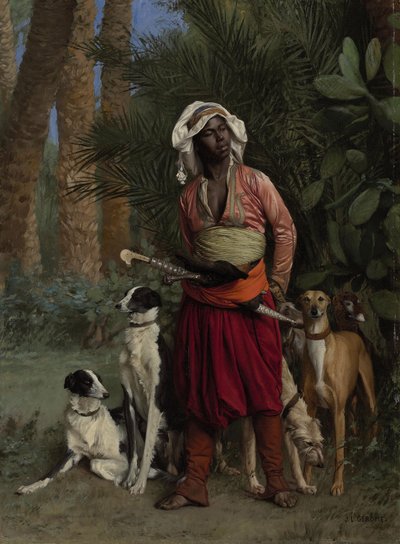 Meister der Jagdhunde von Jean Leon Gerome
