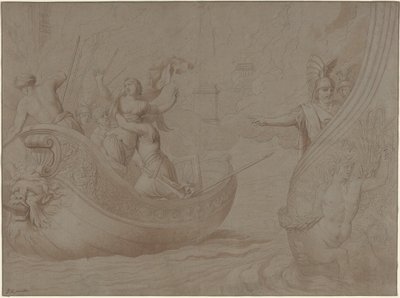Die Entführung der Helena von Troja von Jean Lepautre