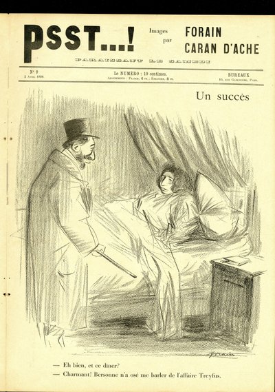 Illustration von Jean-Louis Forain (1852-1931) in Psst...! von Jean Louis Forain