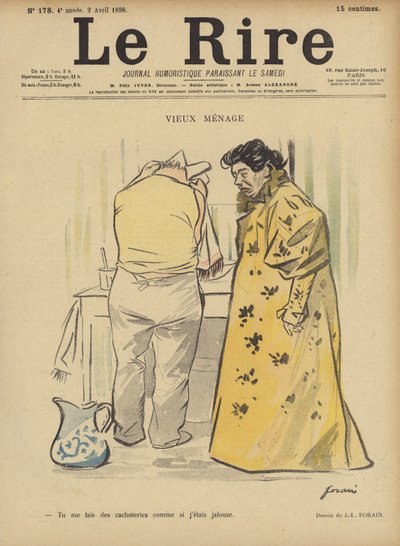 Illustration für Le Rire von Jean Louis Forain