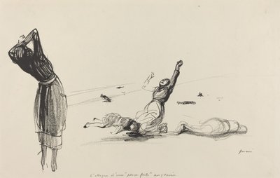 Der Angriff auf eine englische Festung von Jean Louis Forain