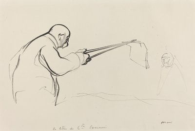 M. Clemenceau. Der Brief des Grafen Czernin von Jean Louis Forain