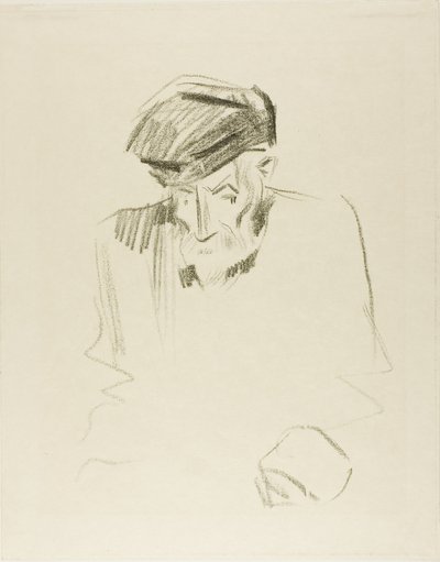 Porträt von Renoir, zweite Platte von Jean Louis Forain