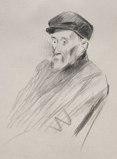 Porträt von Renoir, dritte Platte von Jean Louis Forain