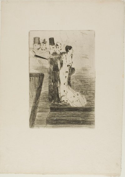 Die Abreise des Sterns von Jean Louis Forain