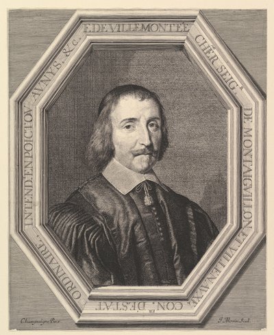 Francois de Villemontee, ordentlicher Staatsrat von Jean Morin