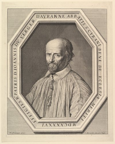 Jean Duvergier de Hauranne, Abt von Saint-Cyran von Jean Morin