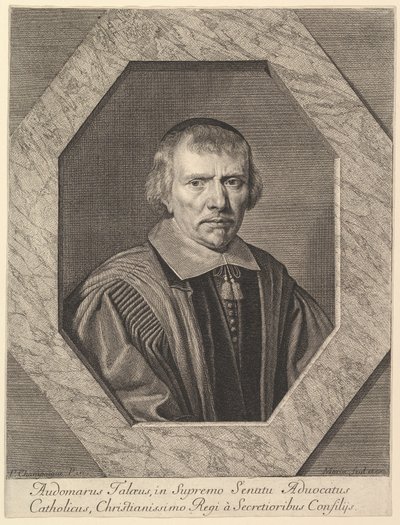 Omer II Talon, Anwalt am Parlament und Berater des Königs von Jean Morin