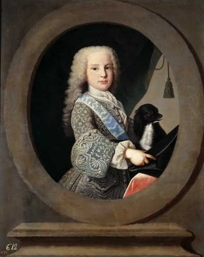 Luis Antonio Jaime von Spanien 1727-1785, der Kardinal-Infant, 1731 von Jean Ranc