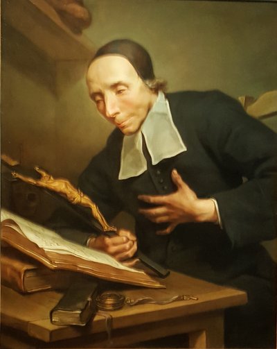 Der Abt Tournus (1672-1733) im Gebet von Jean Restout