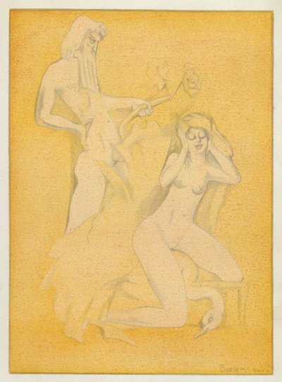 Die Liebesbücher von Ovid: Die schöne Leda, die der göttliche Verführer verführte von Jean de Bosschere