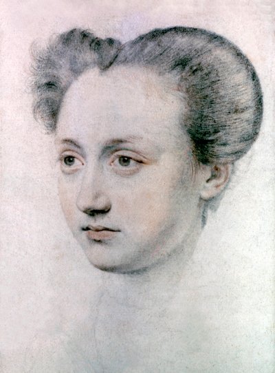 Marie Touchet (1549-1638), Mätresse des französischen Königs Karl IX., ca. 1570 von Jean de Court