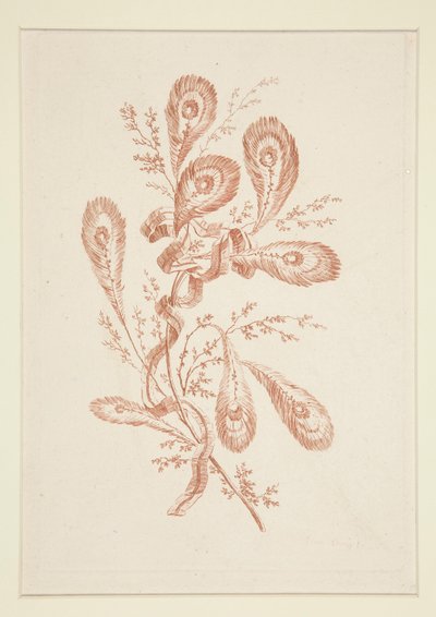 Ohne Titel (Ideale Blumen), aus einem Satz von sechs von Jeanne Deny