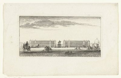 Ansicht des Place Louis XV in Paris von Jeanne Françoise Ozanne