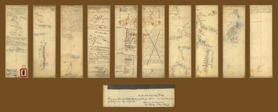 Memoranden von J. Hotchkiss, Top. Ing., Hd. Qrs., 2. Korps, A.N.Va. - (Chancellorsville, Virginia). LOC 2005625049 von Jedediah Hotchkiss