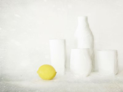 Helles Zitronen-Stillleben von Jeffrey Hummel
