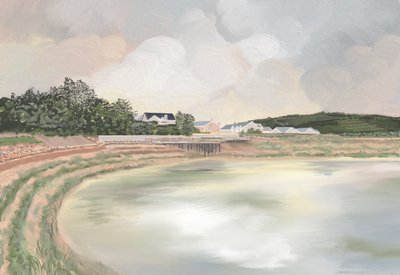 Ruhige Seeblick von Jenna Alheit