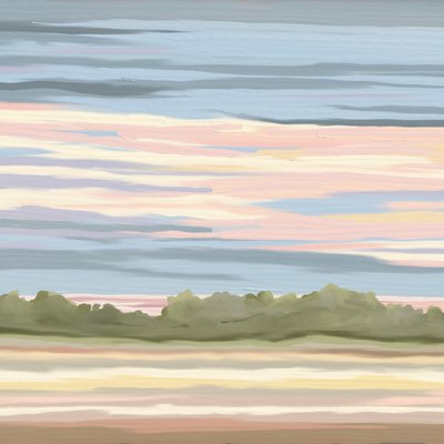 Pastellhorizontglühen von Jenna Alheit