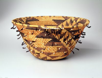 Mädchen Mitgift- oder Pubertätskorb, Pomo, Pinoleville, Kalifornien von Jenny Hughes