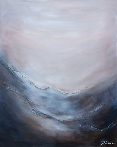 Nebliger Ozeanhorizont von Jenny Nielsen