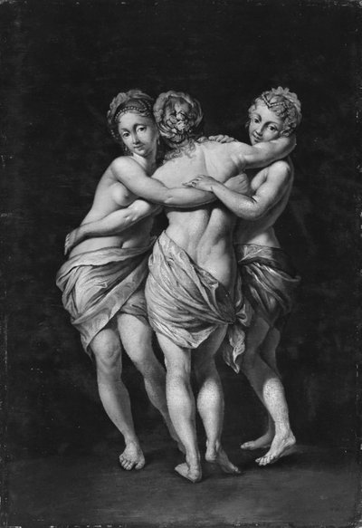 Die drei Grazien von Jens Juel
