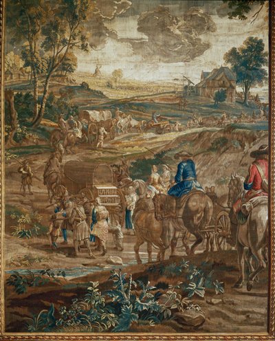 Ein Militärkonvoi von Jerome Le Clerc