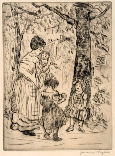Frühling von Jerome Myers