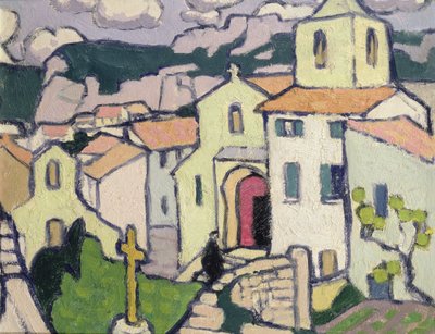 Les Baux, der Priester betritt seine Kirche, ca. 1911 von Jessica Stewart Dismorr
