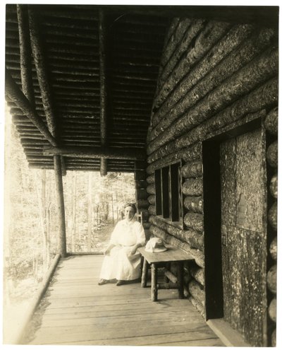 Frau Edward McDowell Marian Griswold (Nevins) MacDowell, Peterboro NH, McDowell MacDowell Kolonie von Jessie Tarbox Beals