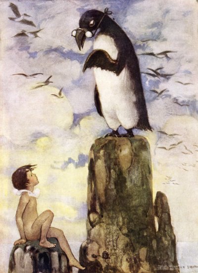 Illustration für Die Wasserbabys von Charles Kingsley von Jessie Willcox Smith