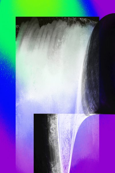 Lebendiger digitaler Fluss von Jilli Darling