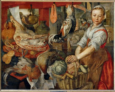 Kücheninterieur von Joachim Bueckelaer
