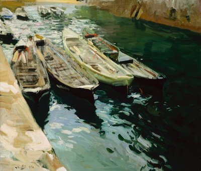 Treibgut, Zarautz, bei San Sebastian von Joaquin Sorolla y Bastida