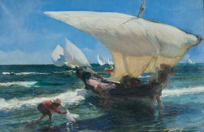 An der Küste von Valencia von Joaquin Sorolla y Bastida