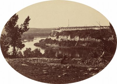 Fort Snelling, um 1865 von Joel Emmons Whitney