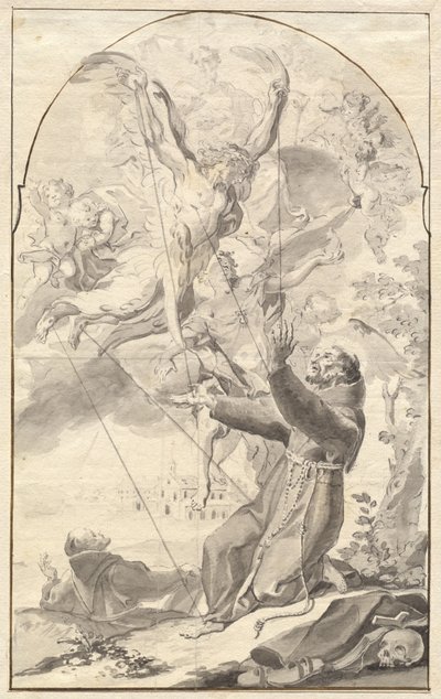 Die Stigmatisation des Heiligen Franziskus von Johan Baptist Enzensberger